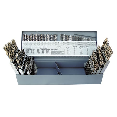 115 Pc. Drill Sets Drill Bit Sets With Cases